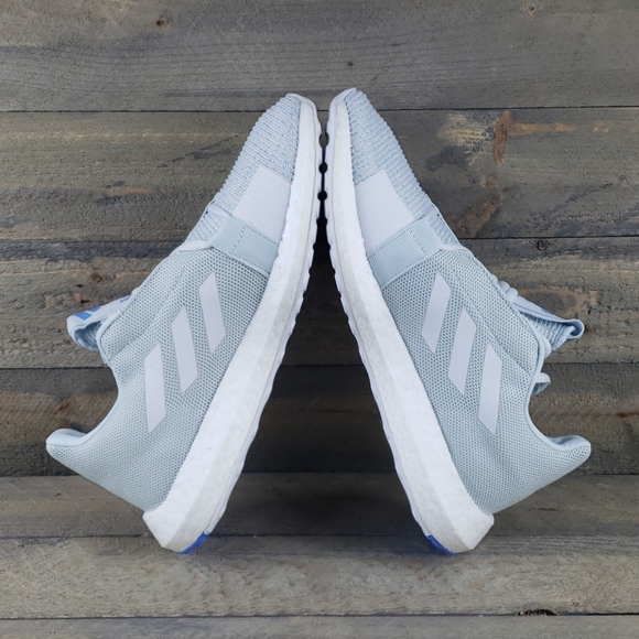 adidas Senseboost Go Running Shoes Blue Tint - Picture 8 of 9